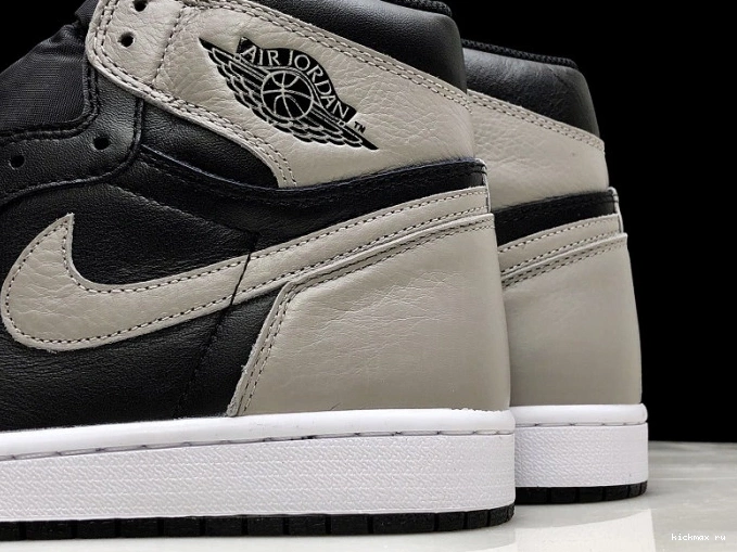 Rep Air OG 555088-013 Retro Jordan High Black Grey 1 Shadow 0731